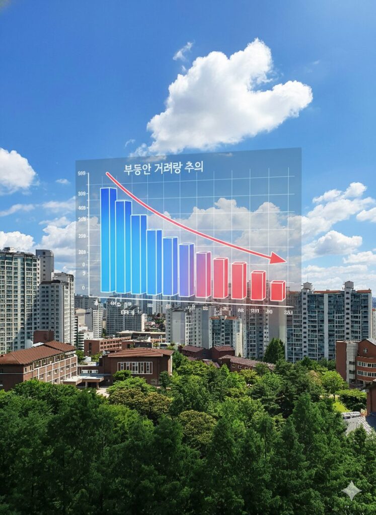 부동산 거래량 감소