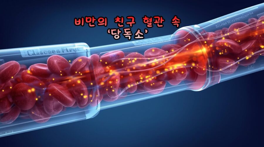 혈관 당독소 이미지