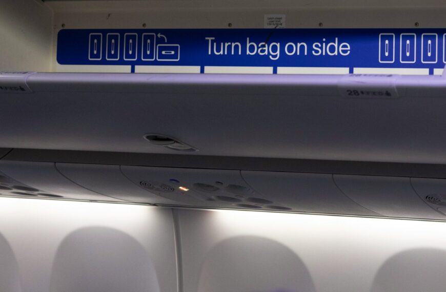 비행기 기내 수화물