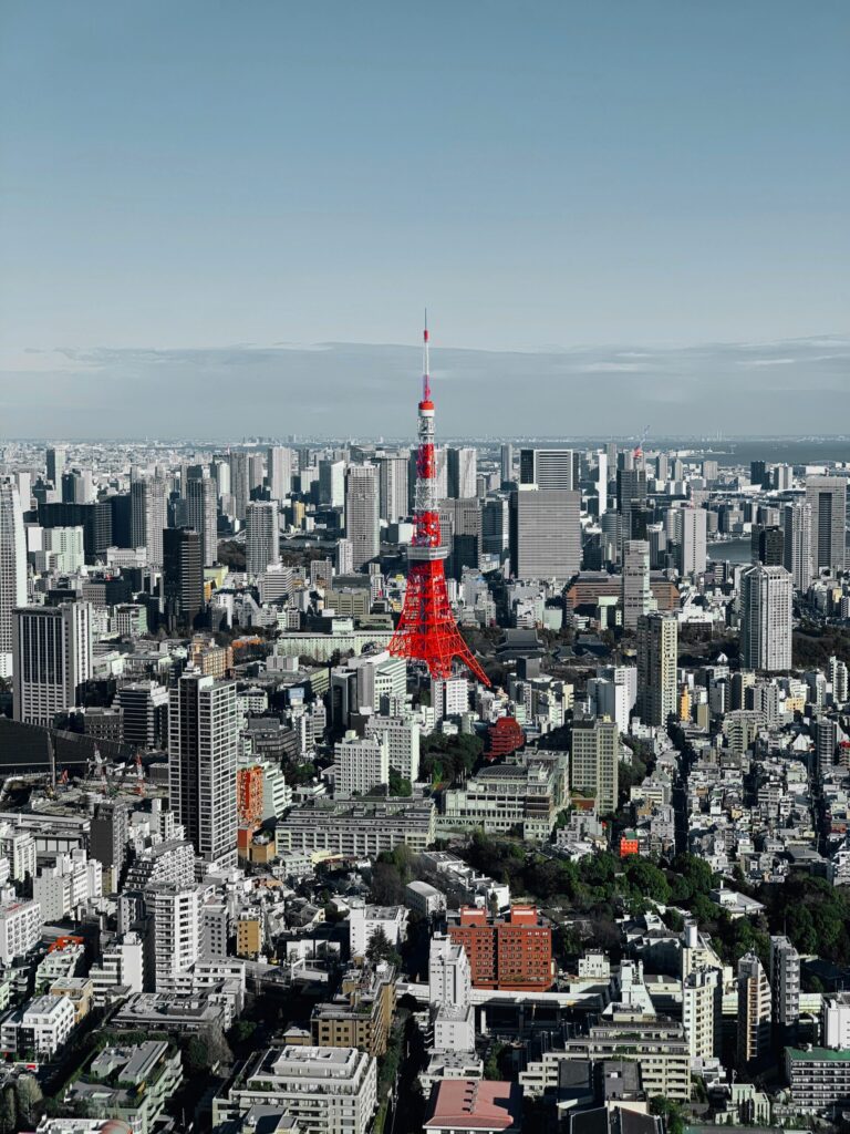 설 연휴 도쿄 여행 전경